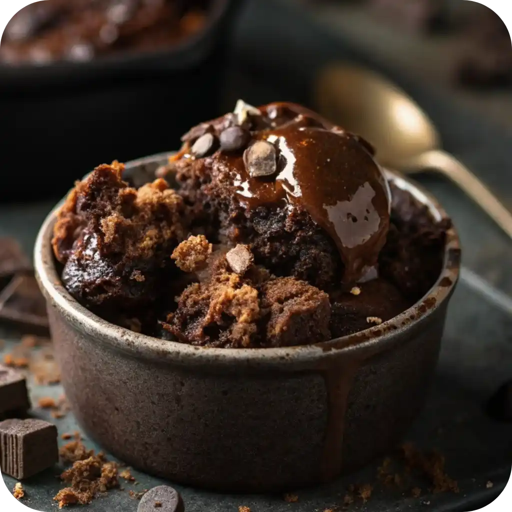 Scrambled Cookie Morsels: 5 Irresistible No-Bake Recipes You’ll Love 4 Fudgy brownie dessert with ganache and chocolate chunks